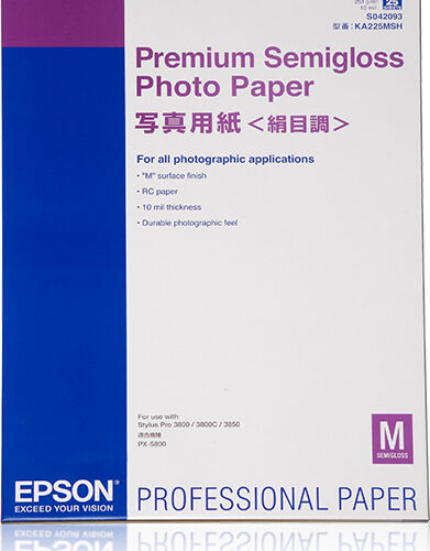 Epson C13S042093 Premium Semigloss Fotopapier 25 sheet DIN A2 250g/m²