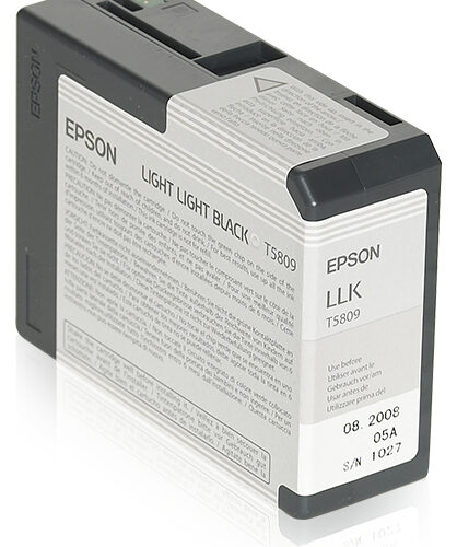 Epson C13T580900/T5809 Ink cartridge light light black 80ml for Epson Stylus Pro 3800/3880