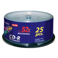 6411700-8416 Fujifilm P10DCRCA14A blank CD CD-R 700 MB 25 pc(s)