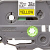 Brother TZE-S631 DirectLabel black on yellow extra strong Laminat 12mm x 8m for Brother P-Touch TZ 3.5-18mm/6-12mm/6-18mm/6-24mm/6-36mm