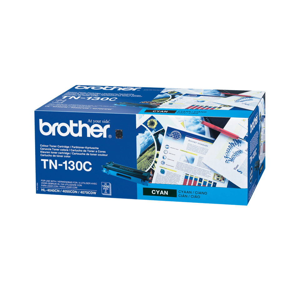 Brother TN-130C Toner cyan, 1.500 pages ISO/IEC 19798 for Brother HL-4040 CN