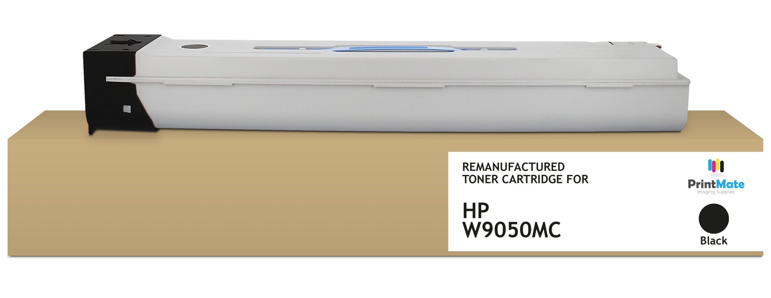 PrintMate HP W9050MC, remanufactured toner, Black 54500p