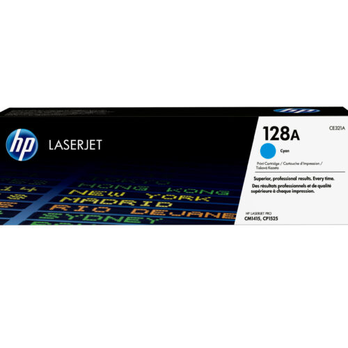 HP CE321A/128A Toner cyan, 1.300 pages ISO/IEC 19798 for HP LJ Pro CP 1525