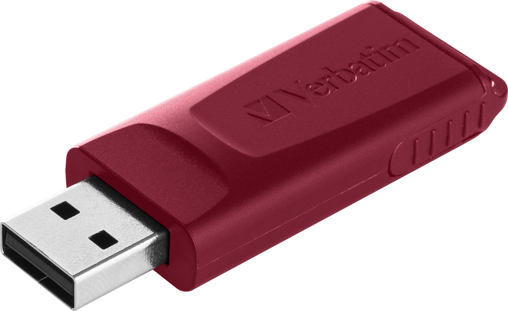 65141230_0074843850 Verbatim Slider - USB Drive - 2x32 GB - Blue/Red