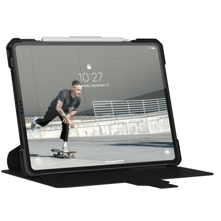 Urban Armor Gear 121396114040 tablet case 32.8 cm (12.9") Folio Black
