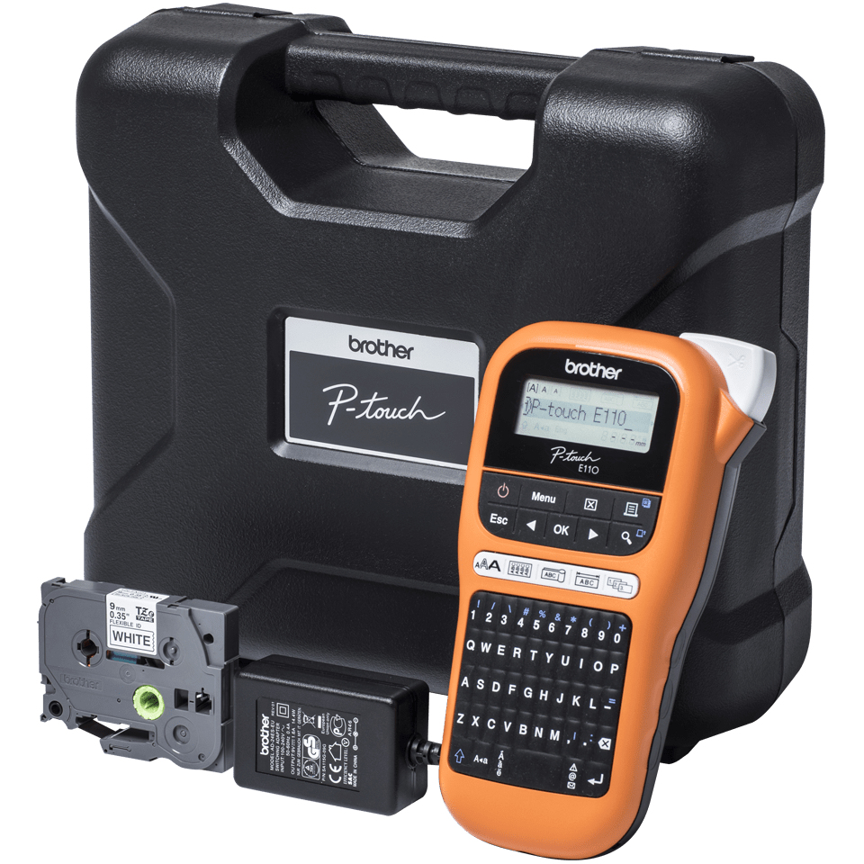 Brother PTE110VPYP1 label printer 180 x 180 DPI 20 mm/sec TZe QWERTY