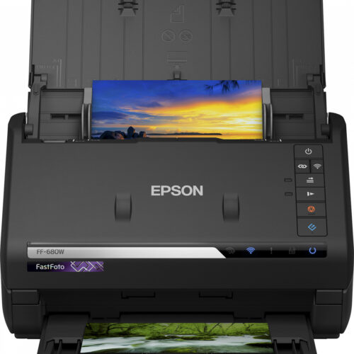 Epson FF-680W Sheet-fed scanner 600 x 600 DPI A4 Black