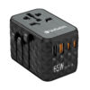 658637e4aaa277341e68190131977e6a Verbatim UTA-05 65W GaN III Universal Travel Adapter with 2 x USB-C PD & QC 4+ & 2 x USB-A ports