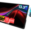 Verbatim Portable Touchscreen Monitor 13.3" WUXGA Resolution & Wireless Power Supply