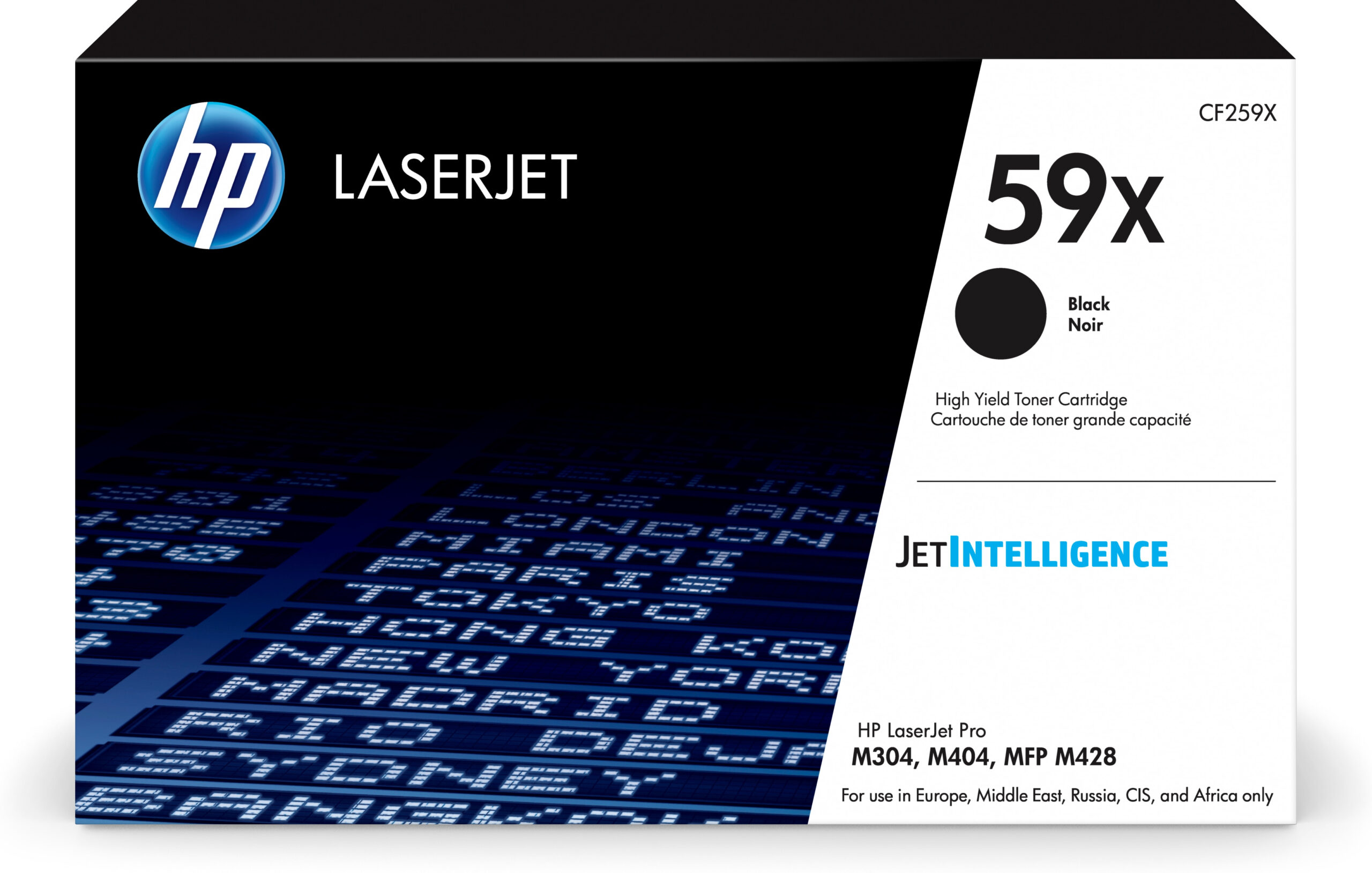 HP CF259X/59X Toner cartridge, 10.000 pages ISO/IEC 19752 for HP LaserJet Pro M 304