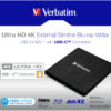 66918436_8009863268 Verbatim 43888 optical disc drive Blu-Ray DVD Combo Black