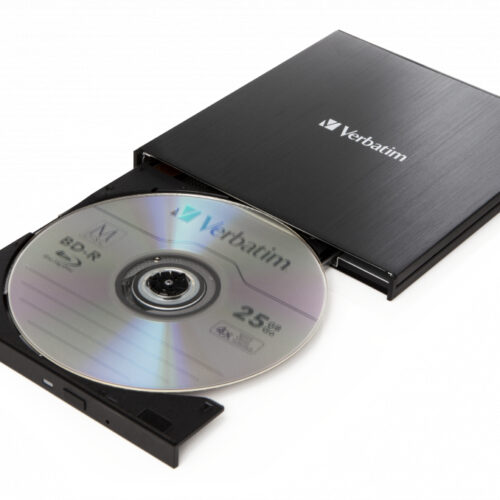 Verbatim 43889 optical disc drive Blu-Ray RW Black