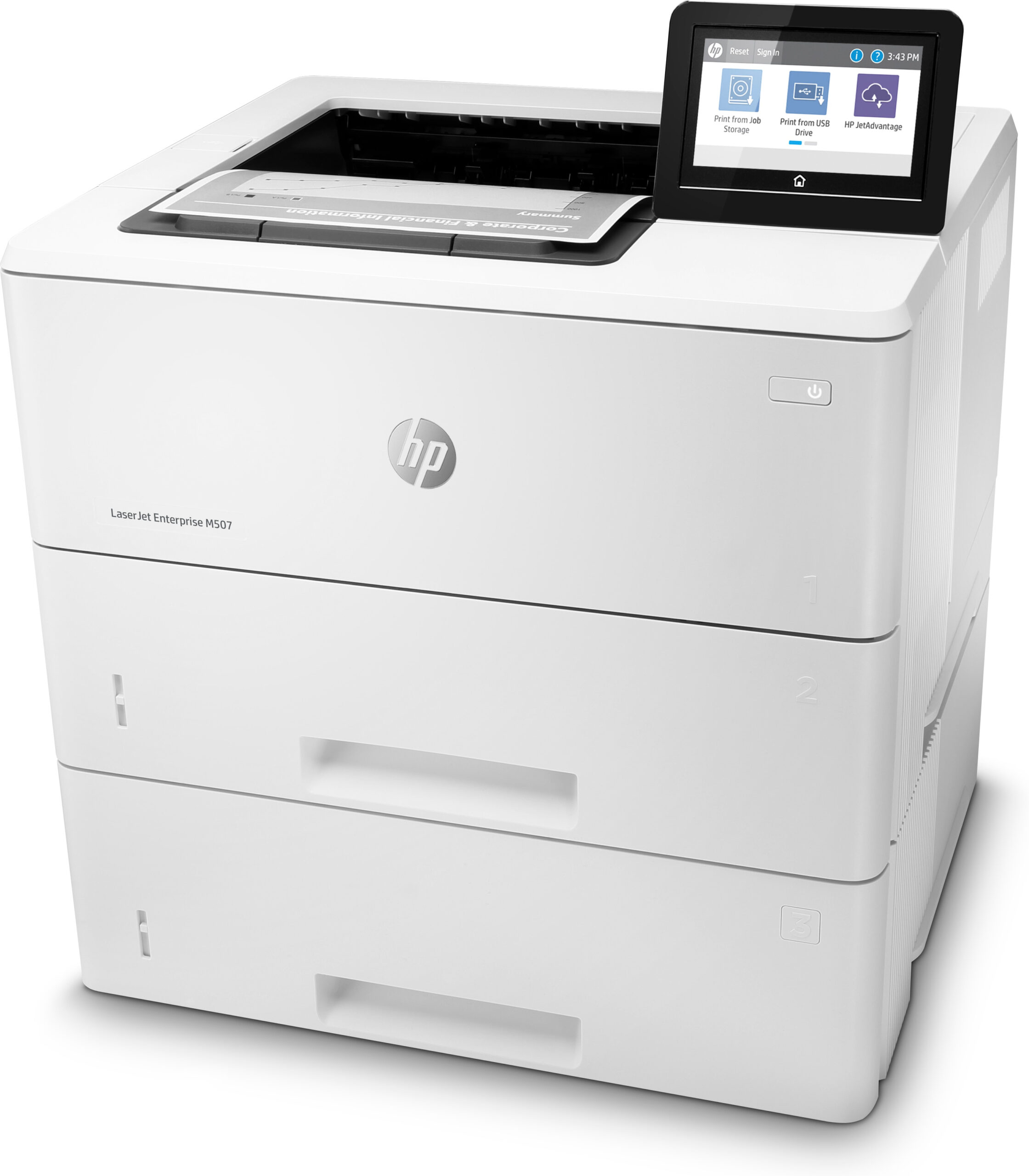 67454988_1160988899 HP LaserJet Enterprise M507x Laserprinter (1PV88A)