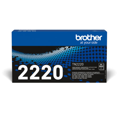 Brother TN-2220 Toner-kit, 2.600 pages ISO/IEC 19752 for Brother Fax 2840/HL-2240