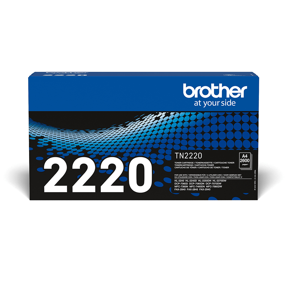 683a832a3970c219eb04bb4f70f43ae7fa1c5aa0 Brother TN-2220 Toner-kit, 2.600 pages ISO/IEC 19752 for Brother Fax 2840/HL-2240