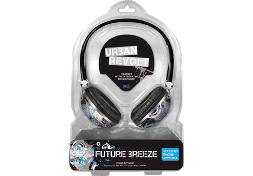 Urban Revolt Breeze Headset Wired Music