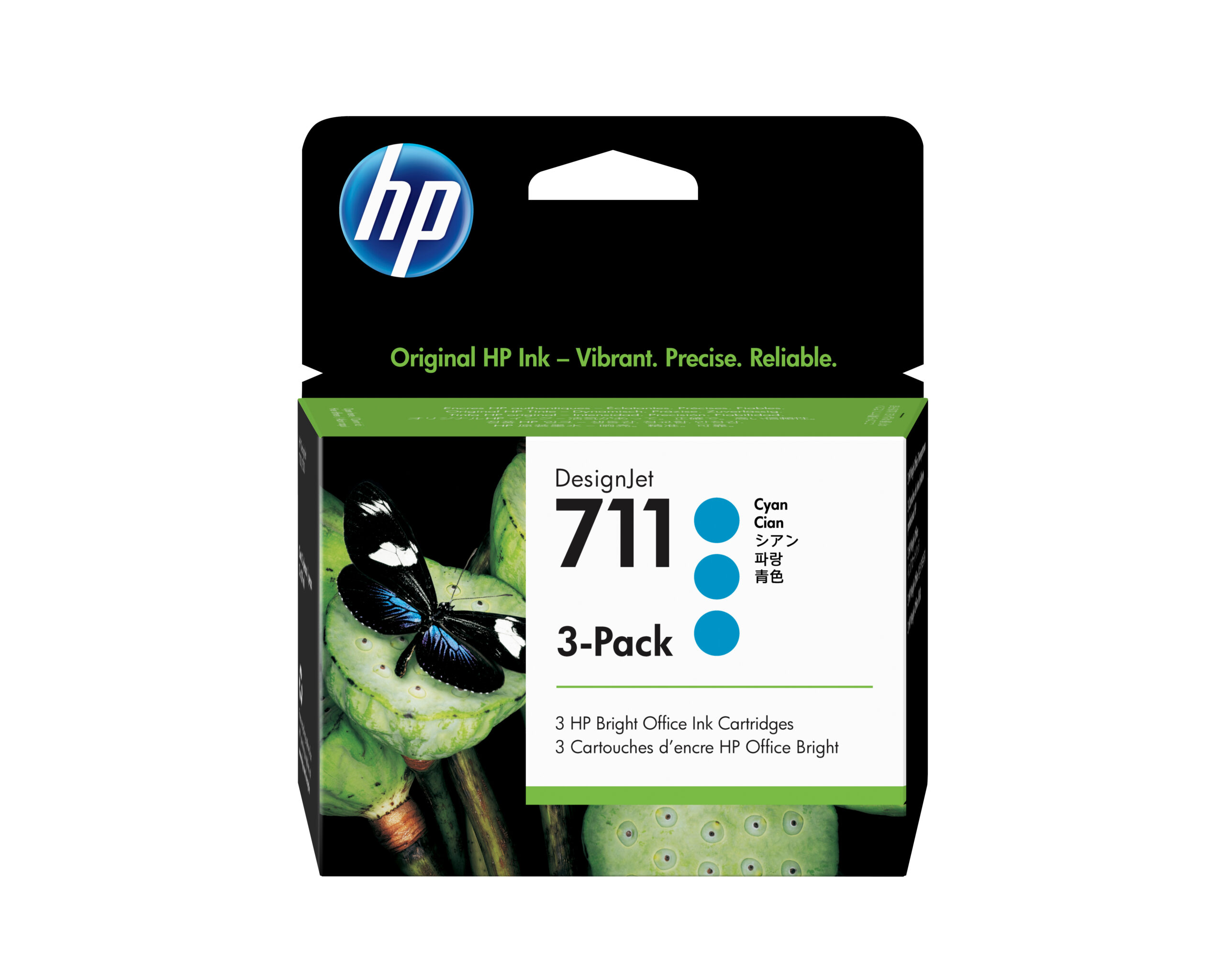 68687d5708d3ac0df1bc0a2cb46888ecb83d81b3 HP CZ134A/711 Ink cartridge cyan 29ml Pack=3 for HP DesignJet T 520