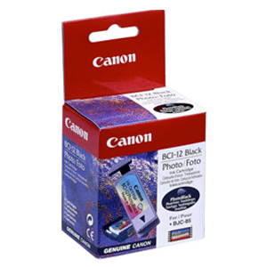 68710_2358 Canon 0959A002/BCI-12BK Ink cartridge black for BC-12, 20 pages for Canon BJC 55