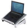 689795_3580365359 Fellowes Laptop Stand for Desk - Office Suites Plus Adjustable Laptop Stand for the Home and Office - Laptop Riser with 5 Height Adjustments - Max Monitor Size 17", Max Weight 5KG - Black/Silver