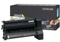 Lexmark 15G042Y Toner cartridge yellow return program, 15.000 pages/5% for Lexmark C 752