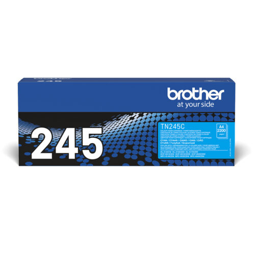Brother TN-245C Toner-kit cyan high-capacity, 2.200 pages ISO/IEC 19798 for Brother HL-3140