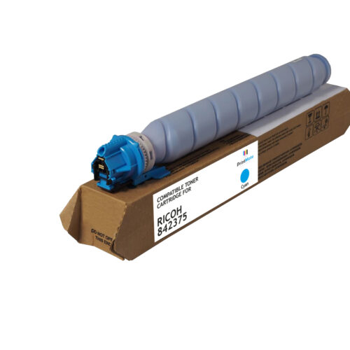 PrintMate RICOH 842375, Compatible toner, Cyan 8000p