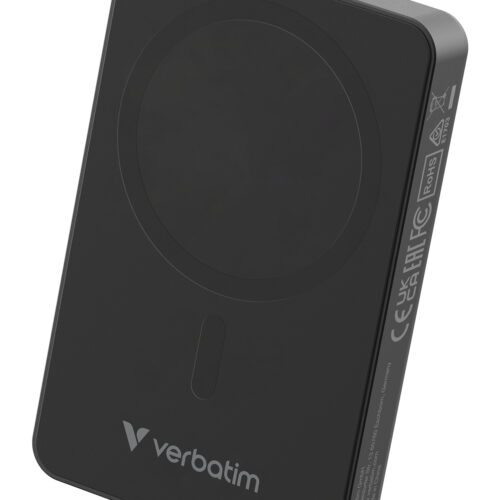Verbatim Charge ´n´ Go Essentials Magnetic Wireless Power Bank 10000 mAh Black