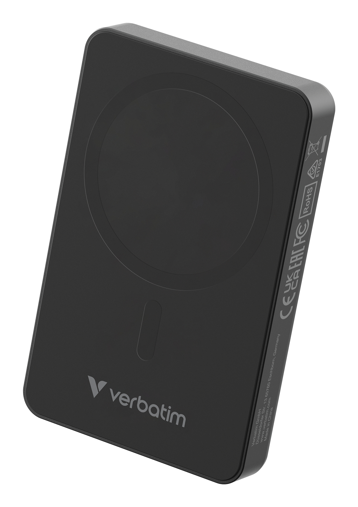 Verbatim Charge ´n´ Go Essentials Magnetic Wireless Power Bank 10000 mAh Black