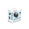 Verbatim UTA-06 100W GaN III Universal Travel Adapter with 2 x USB-C PD & QC 4+ & 2 x USB-A QC 3.0 ports