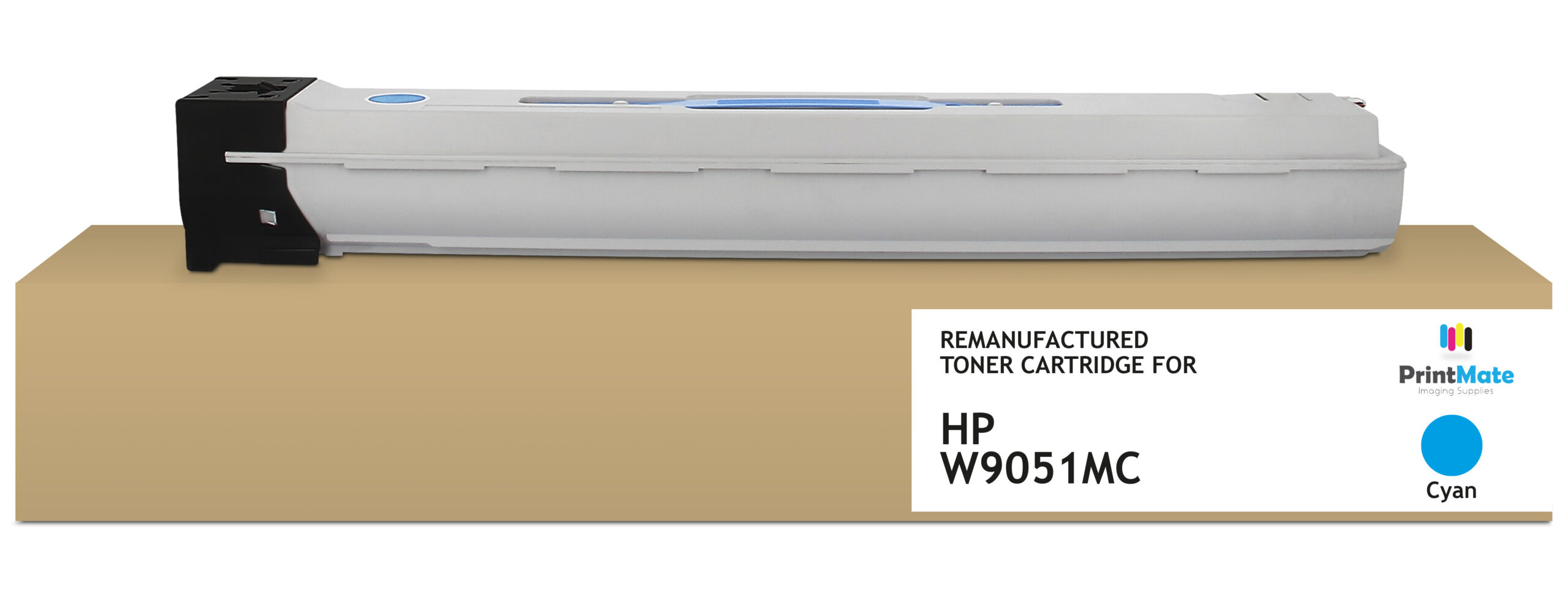 6efc1d74c994f4225c88f2622f7f0d048876ec86 PrintMate HP W9051MC, remanufactured toner, Cyan 43000p
