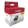 6f70bc2ce560b1aff6c628a75c5f884c Canon 2934B015/CLI-521 Ink cartridge multi pack C,M,Y Blister, 3x446 pages ISO/IEC 24711 9ml Pack=3 for Canon Pixma IP 3600/MP 980
