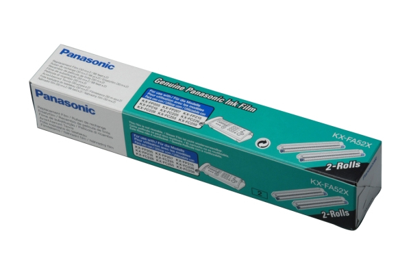 700402-4589 Panasonic KX-FA52X Thermal-transfer roll, 2x90 pages Pack=2 for Panasonic KX-FP 205