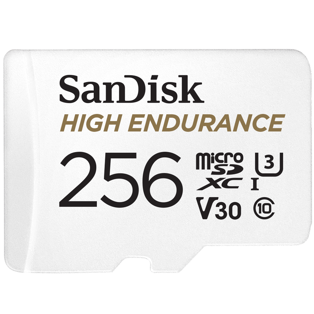 70100559_1506016432 SanDisk High Endurance 256 GB MicroSDXC UHS-I Class 10