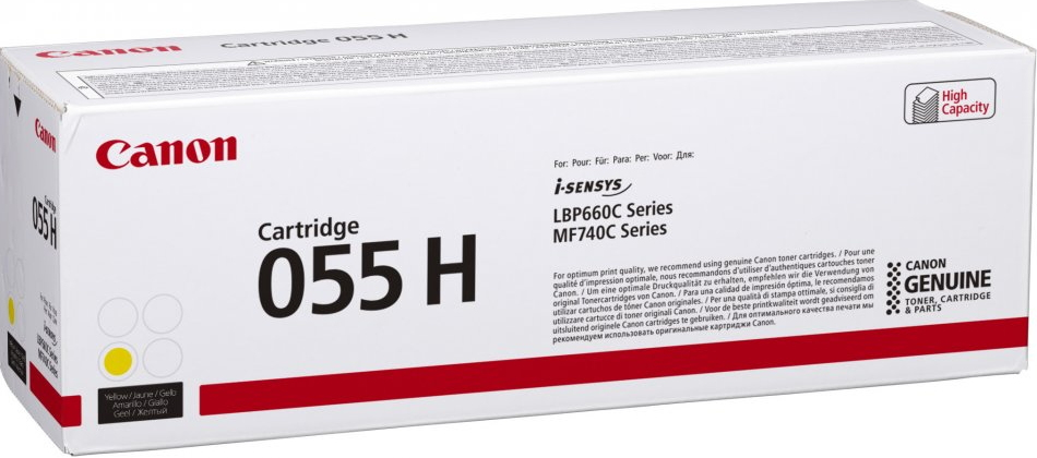 Canon 3017C002/055H Toner cartridge yellow, 5.900 pages ISO/IEC 19752 for Canon LBP-660