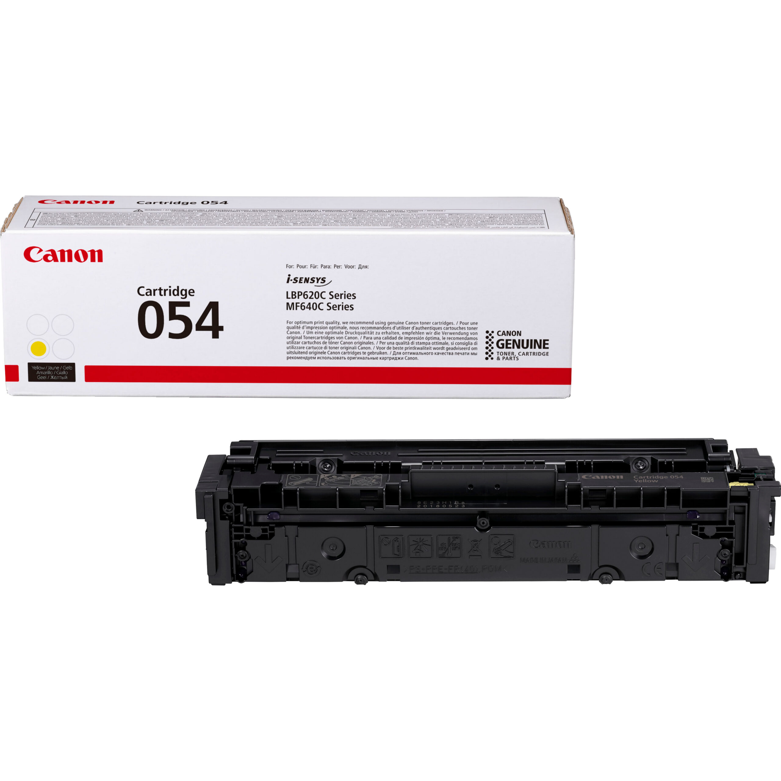 Canon 3021C002/054 Toner cartridge yellow, 1.200 pages ISO/IEC 19752 for Canon LBP-640