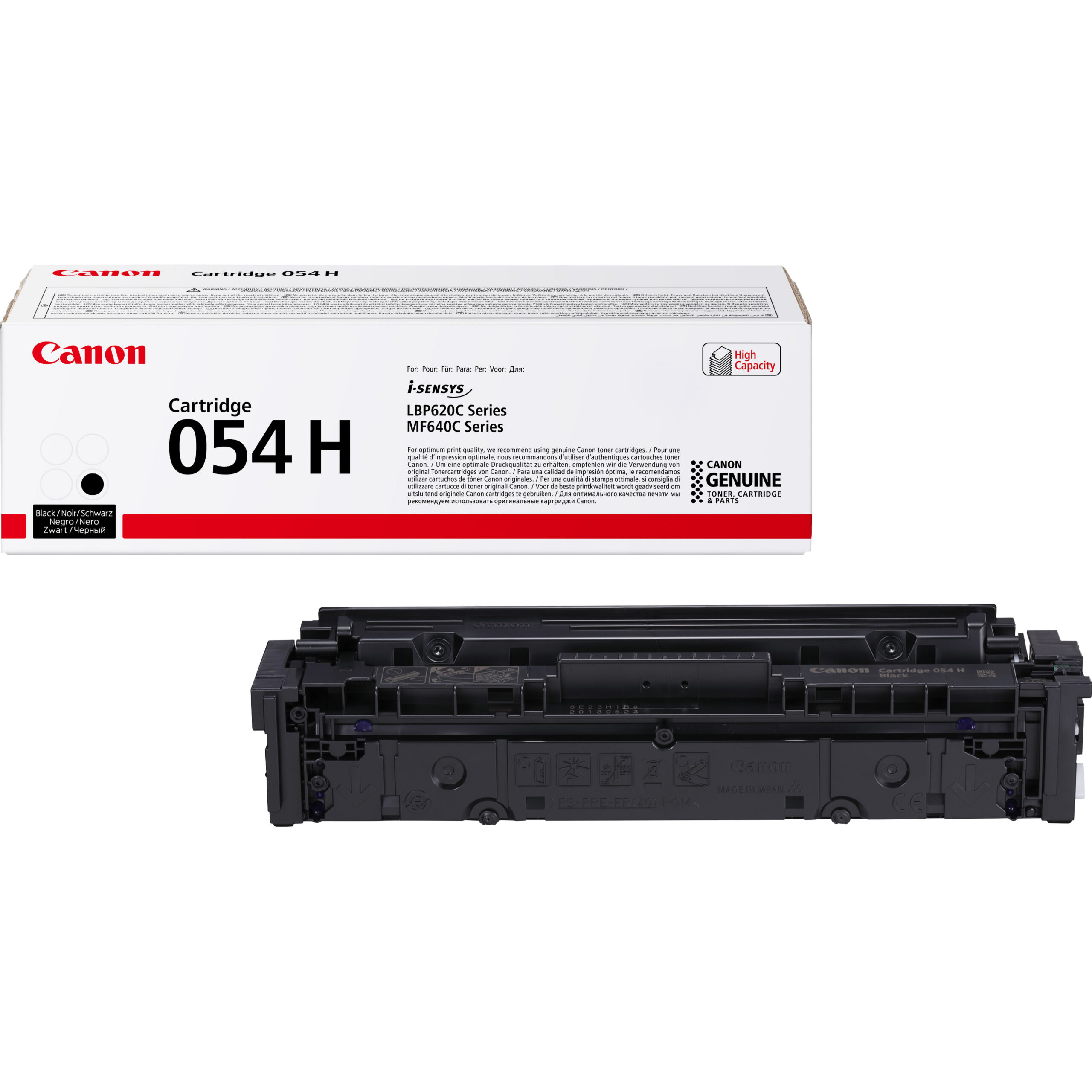 Canon 3028C002/054H Toner cartridge black high-capacity, 3.100 pages ISO/IEC 19752 for Canon LBP-640