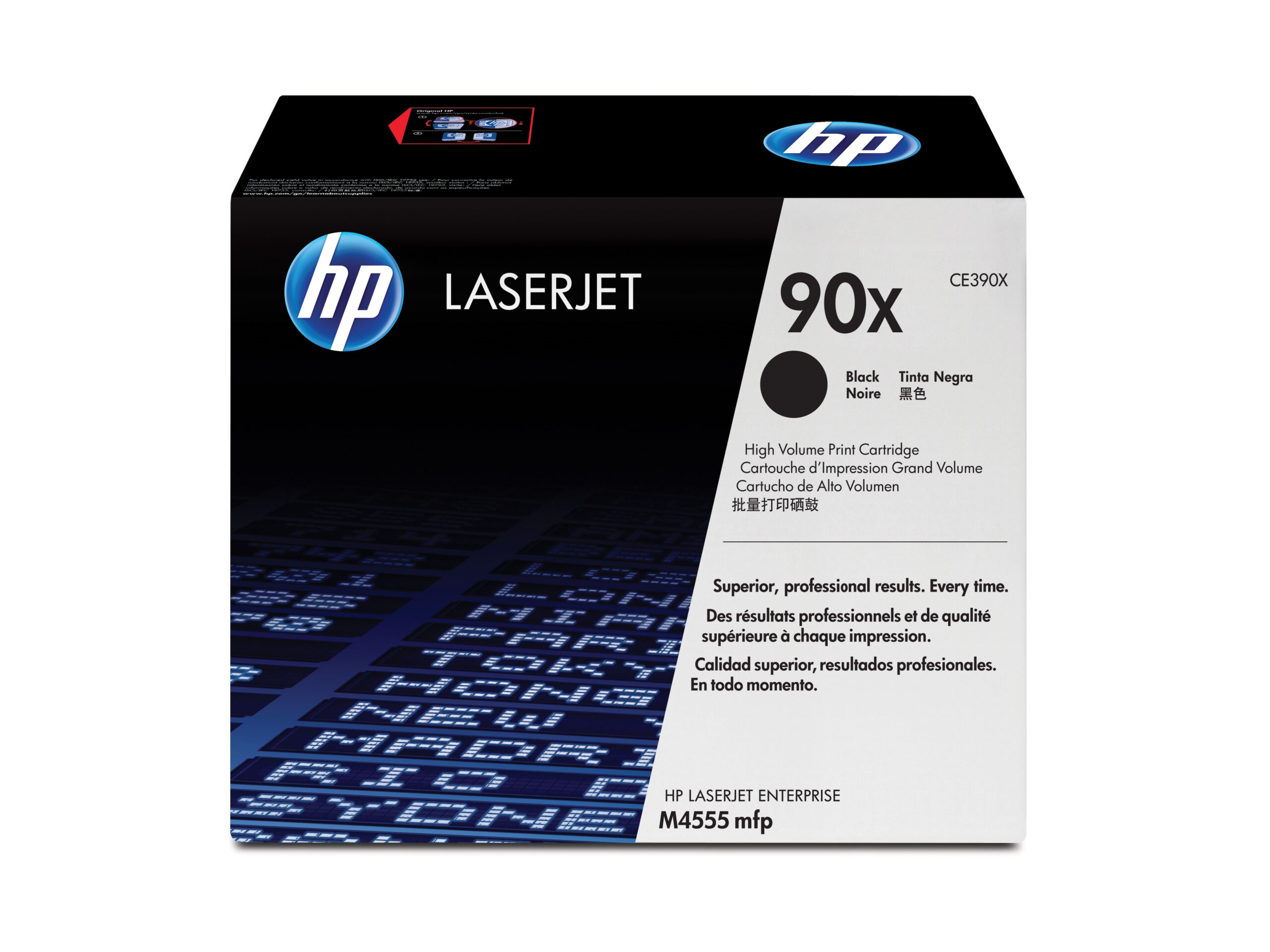 HP CE390X/90X Toner cartridge black, 24.000 pages ISO/IEC 19752 for HP LaserJet M 4555/602