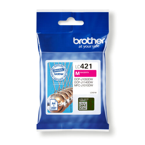 708a3b67c947201a1fb73574516d79c8821cdc7a Brother LC-421M Ink cartridge magenta, 200 pages for Brother DCP-J 1050