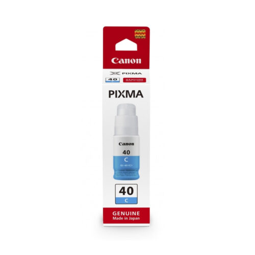 Canon 3400C001/GI-40C Ink bottle cyan, 7.700 pages for Canon Pixma G 5040/GM 2040
