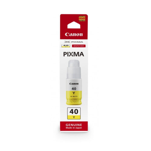 Canon 3402C001/GI-40Y Ink bottle yellow, 7.700 pages 70ml for Canon Pixma G 5040/GM 2040