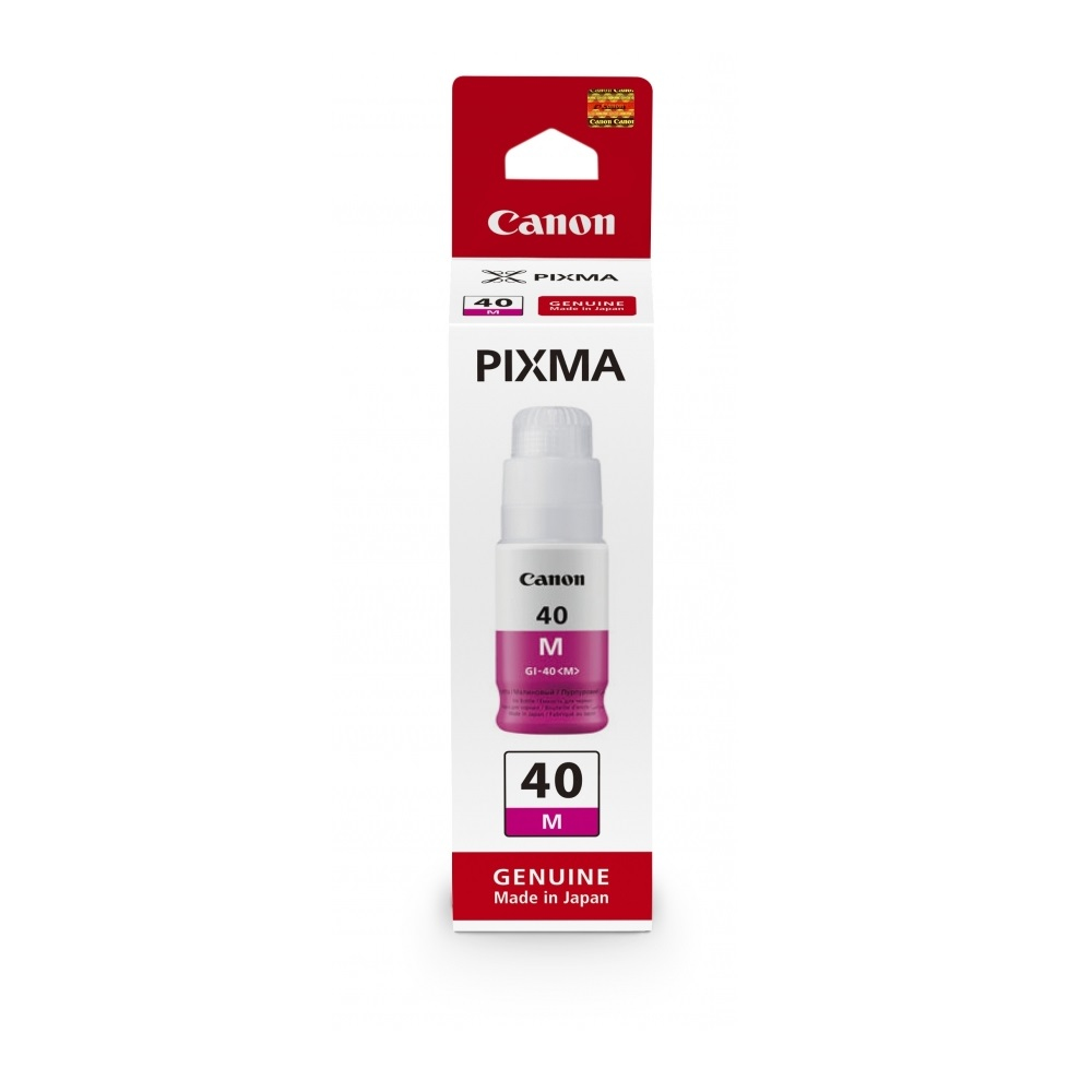 Canon 3401C001/GI-40M Ink bottle magenta, 7.700 pages 70ml for Canon Pixma G 5040/GM 2040