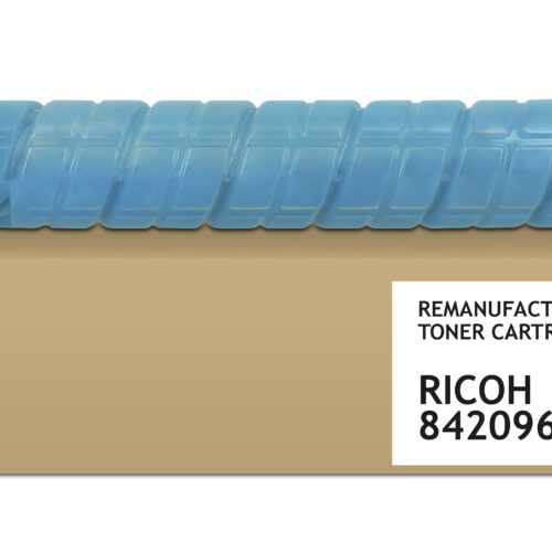 7155b7d0d4268eb0ccbaca75d3890511e2dd8190 PrintMate RICOH 842096, remanufactured toner, Cyan 6000p
