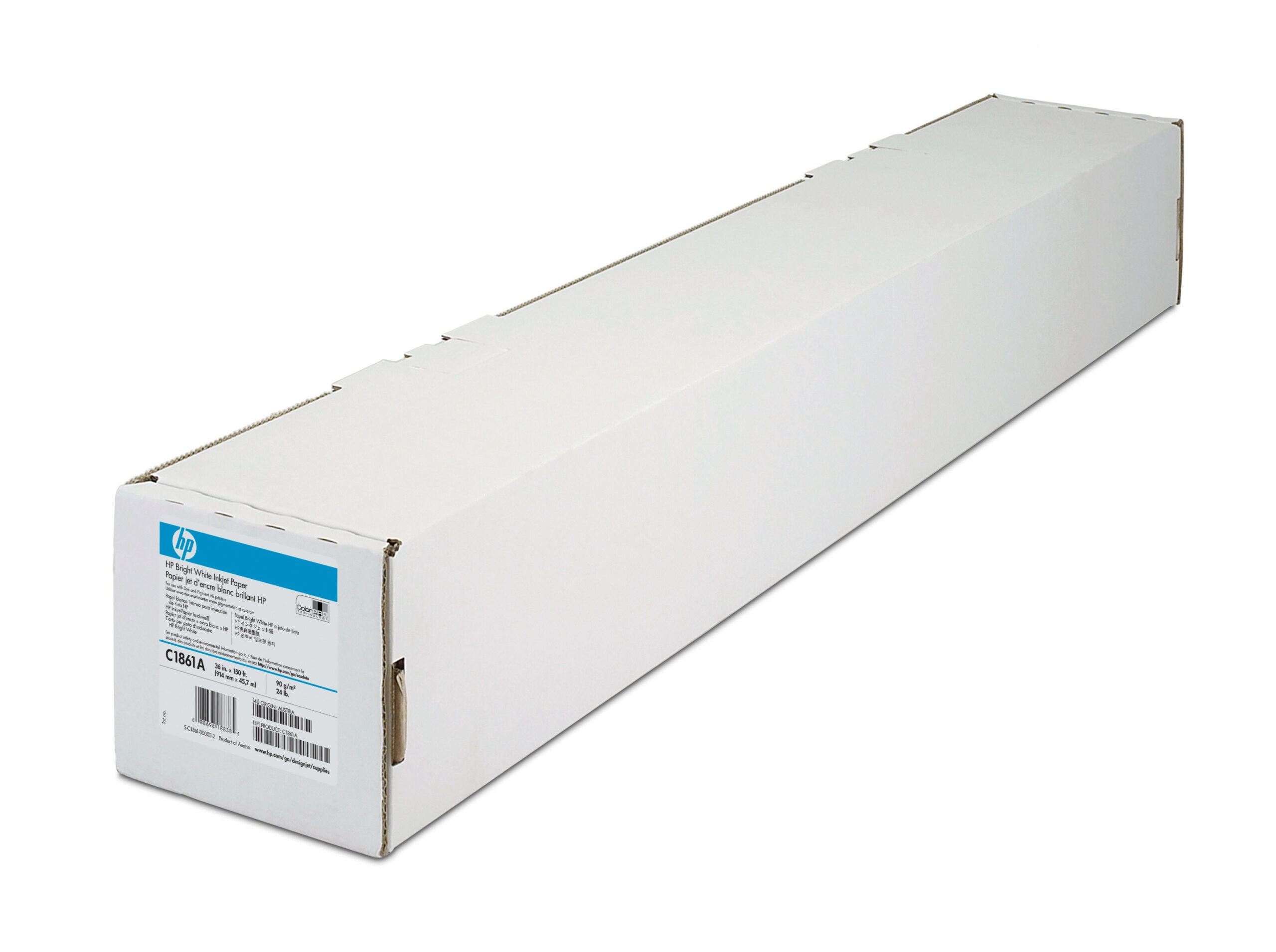 HP Q1444A Paper bright white 33,11 inch 36 inch for InkJet
