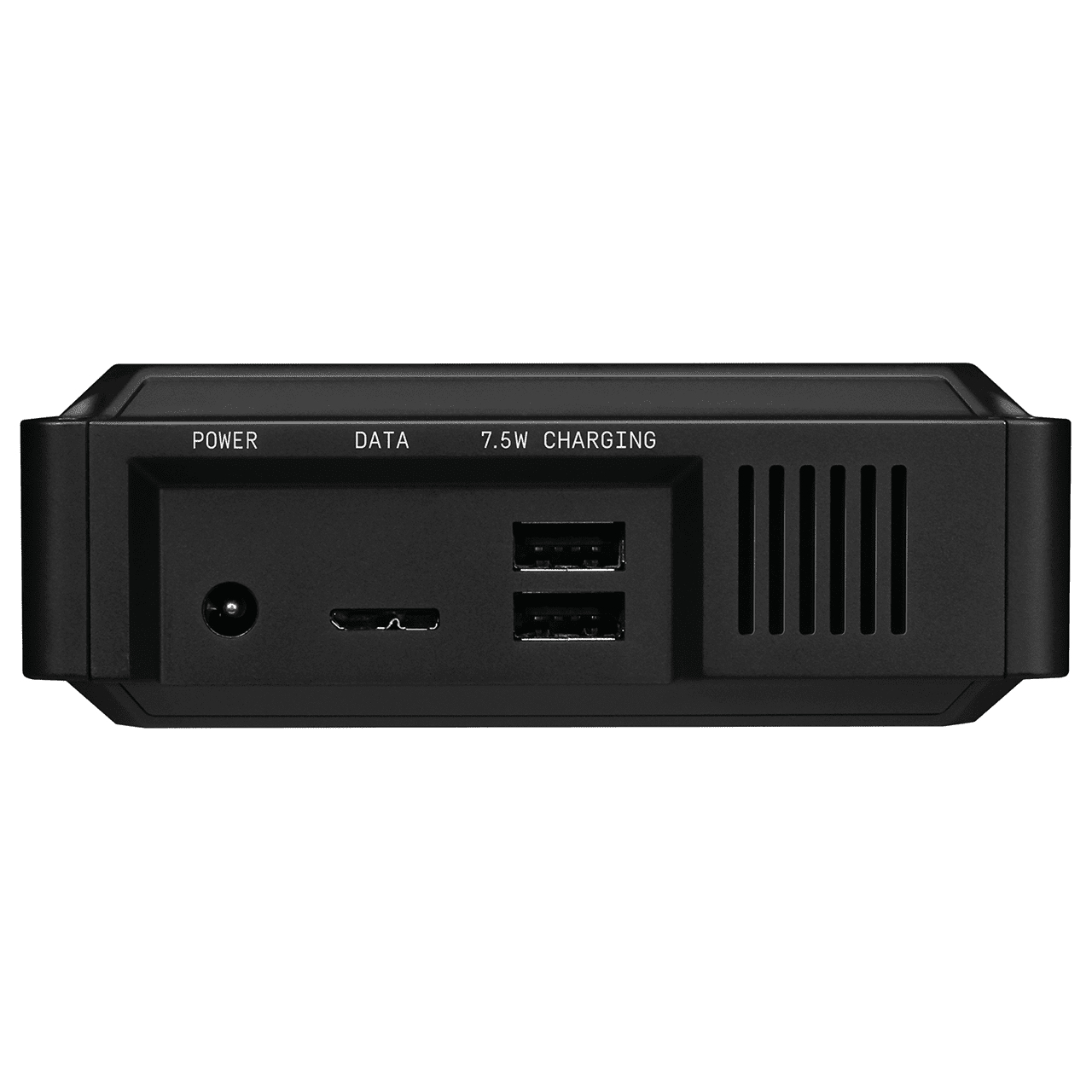 Western Digital D10 external hard drive 8 TB Black, White