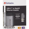 73317742_4290318981 Verbatim 49146 laptop dock/port replicator USB 3.2 Gen 1 (3.1 Gen 1) Type-C Black, Silver