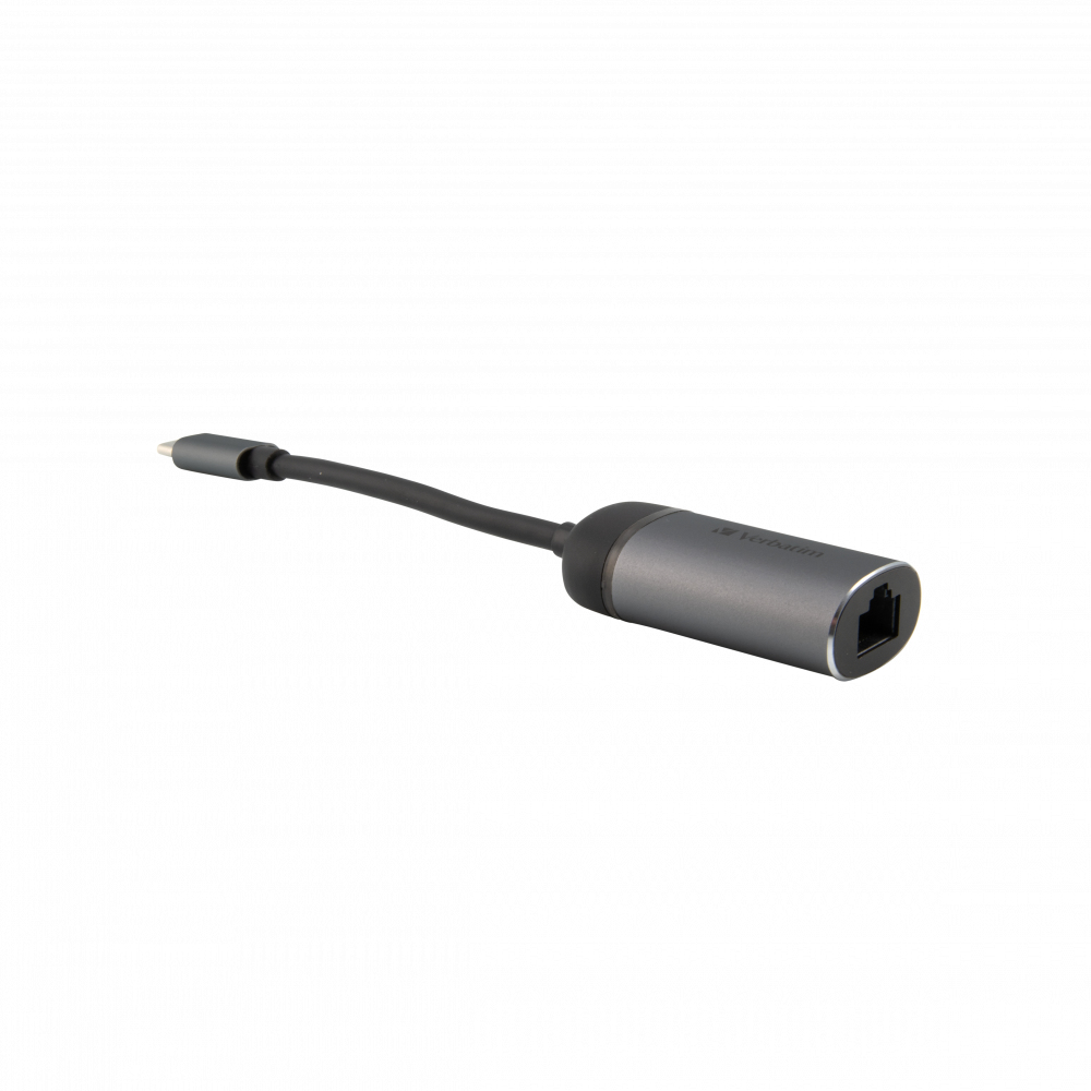 73317742_8100876668 Verbatim 49146 laptop dock/port replicator USB 3.2 Gen 1 (3.1 Gen 1) Type-C Black, Silver