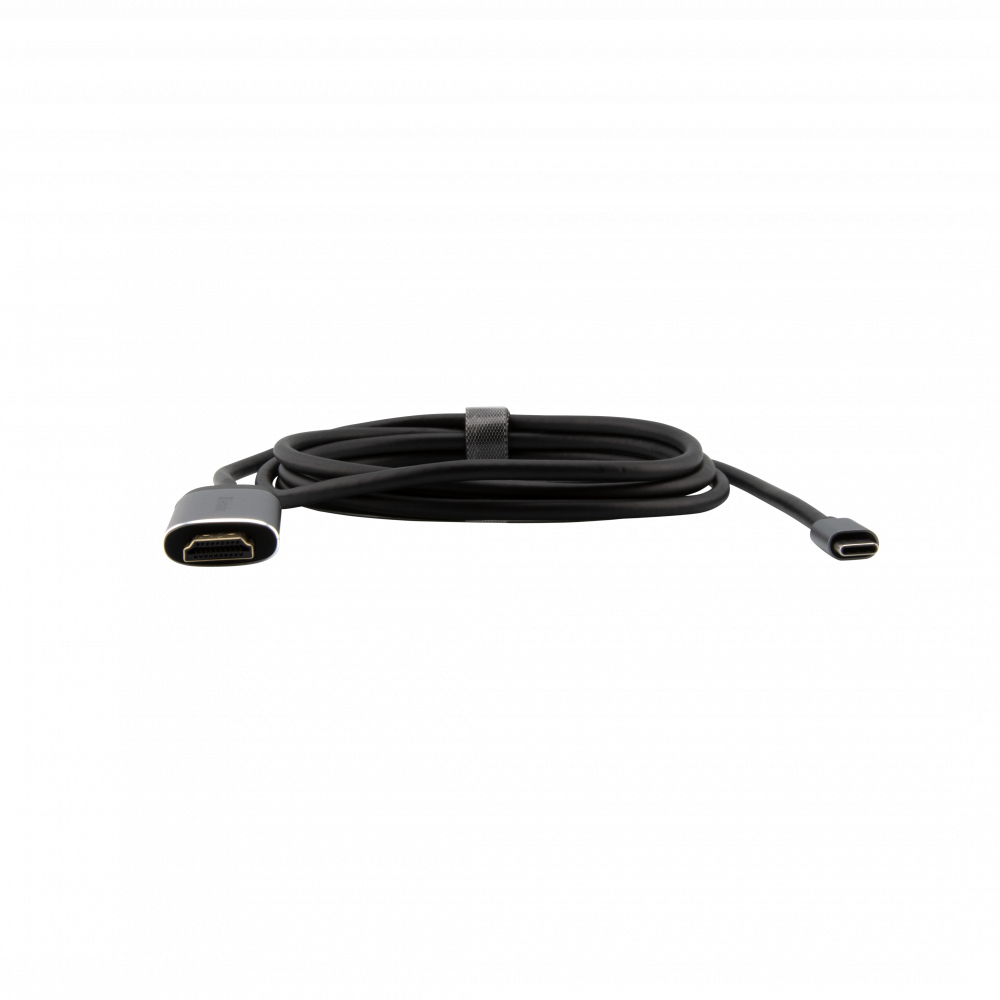 73317747_7462357470 Verbatim 49144 video cable adapter 1.5 m USB Type-C HDMI Black, Silver