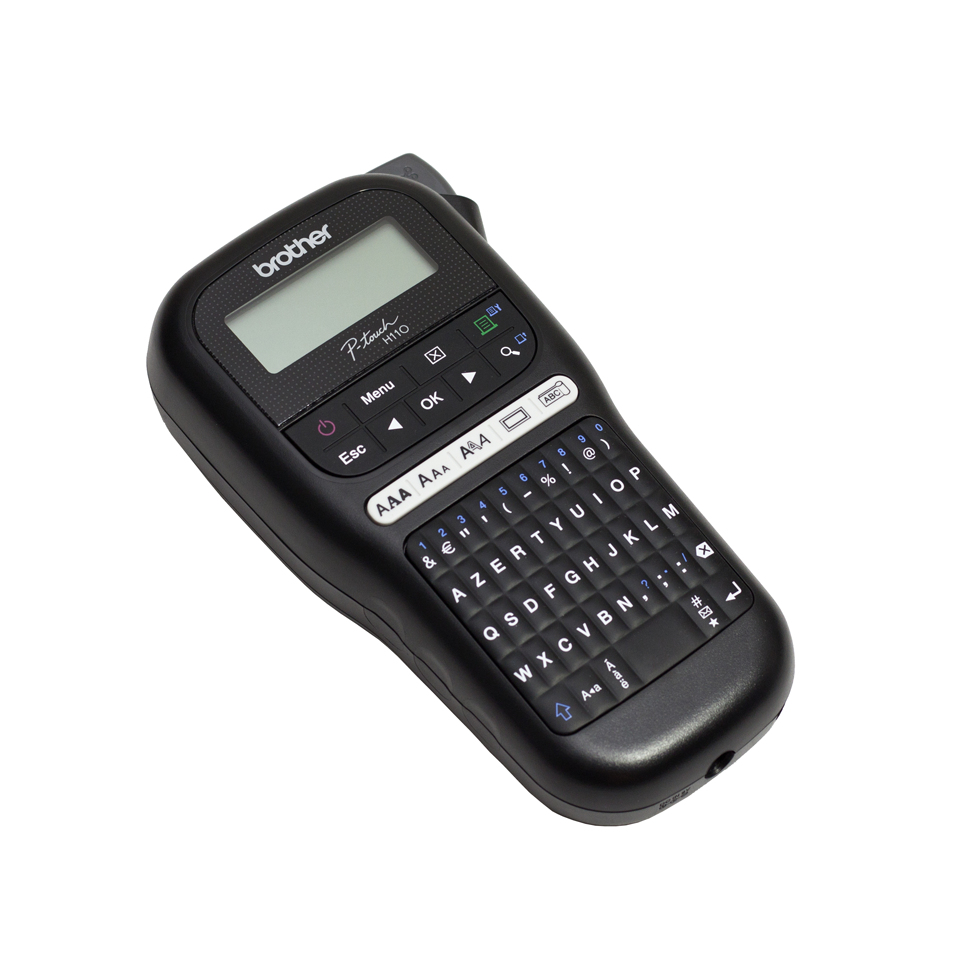 73d04ae27fad6647fb6d48a094239ee30839d176 Brother PT-H110 label printer Thermal transfer 180 x 180 DPI 20 mm/sec TZe QWERTY