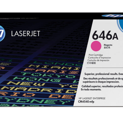 HP CF033A/646A Toner cartridge magenta, 12.500 pages/5% for HP CLJ CM 4540