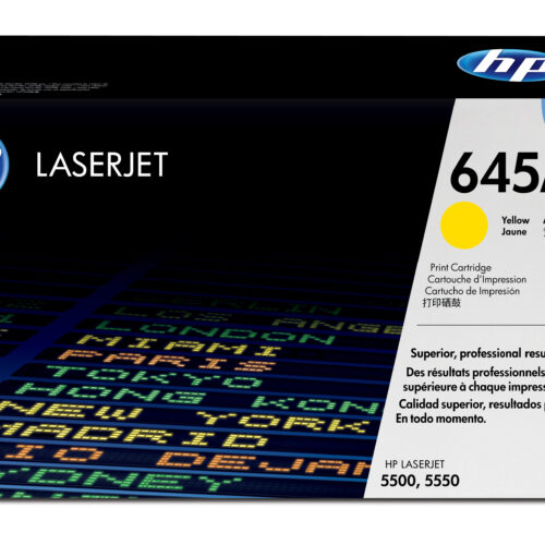 HP C9732A/645A Toner cartridge yellow, 12.000 pages/5% for Canon LBP-86
